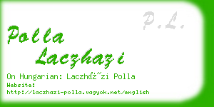 polla laczhazi business card